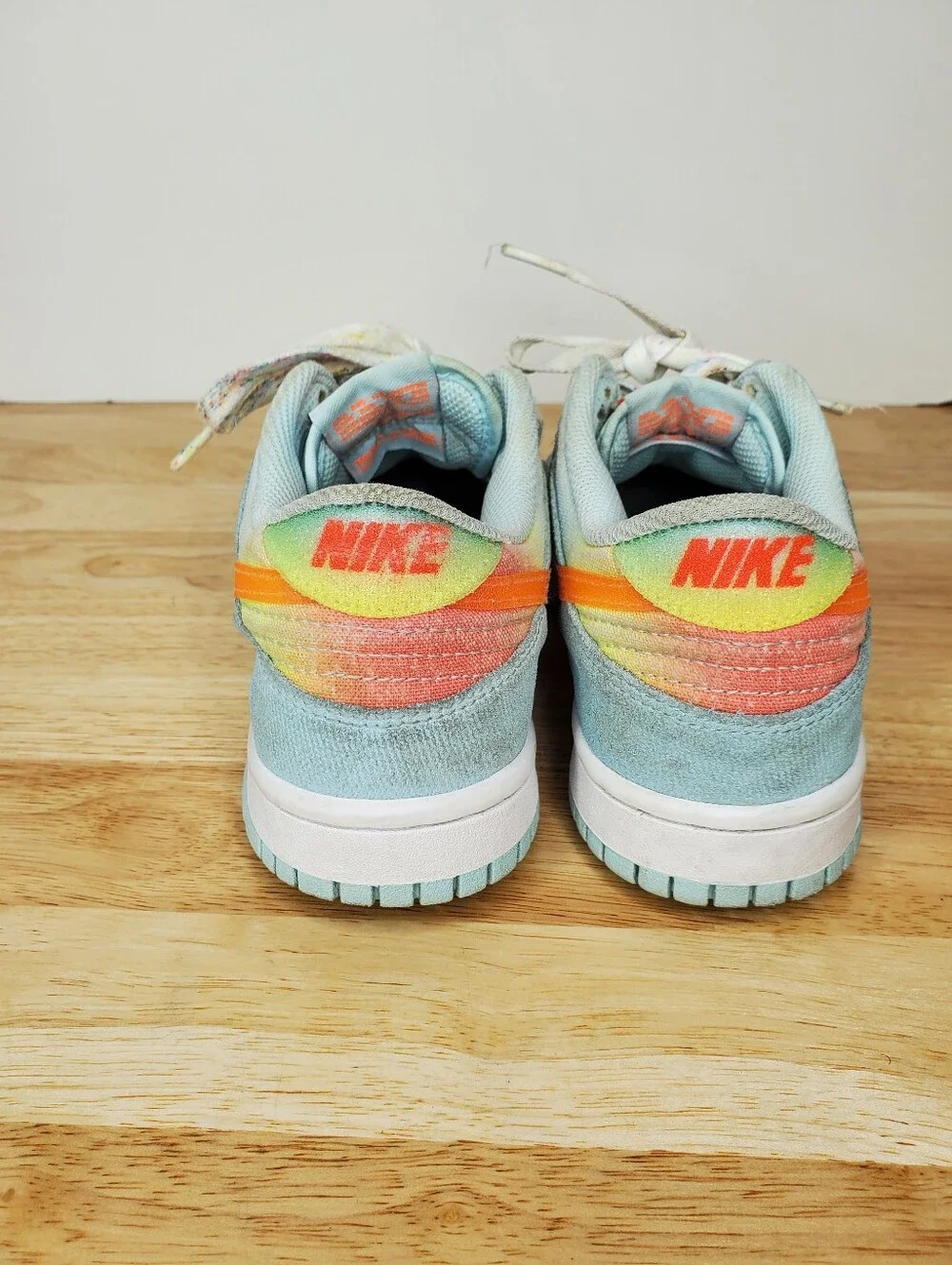 Nike Dunk Low BG Heat Map Glacier Blue GS Size 5.5Y HF4797 474